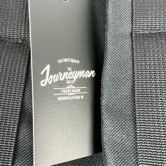 Journeyman Bag Company Las Vegas NV
Backpack NWT Black with white & red - Picture 6 of 15